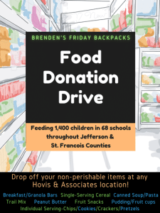 Food Donation Drive Flyer